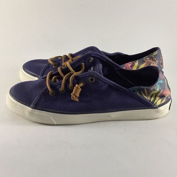 Sperry Seacoast Isle womens mule sneakers blue size 8 M STS95779 - Picture 3 of 8